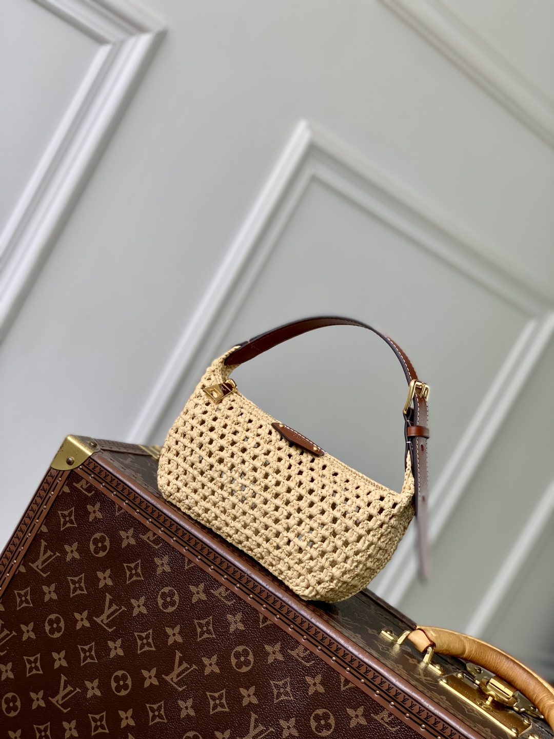 Bagsaaa LV M14304 Hills Pochette Natural Tan - 18.5cm