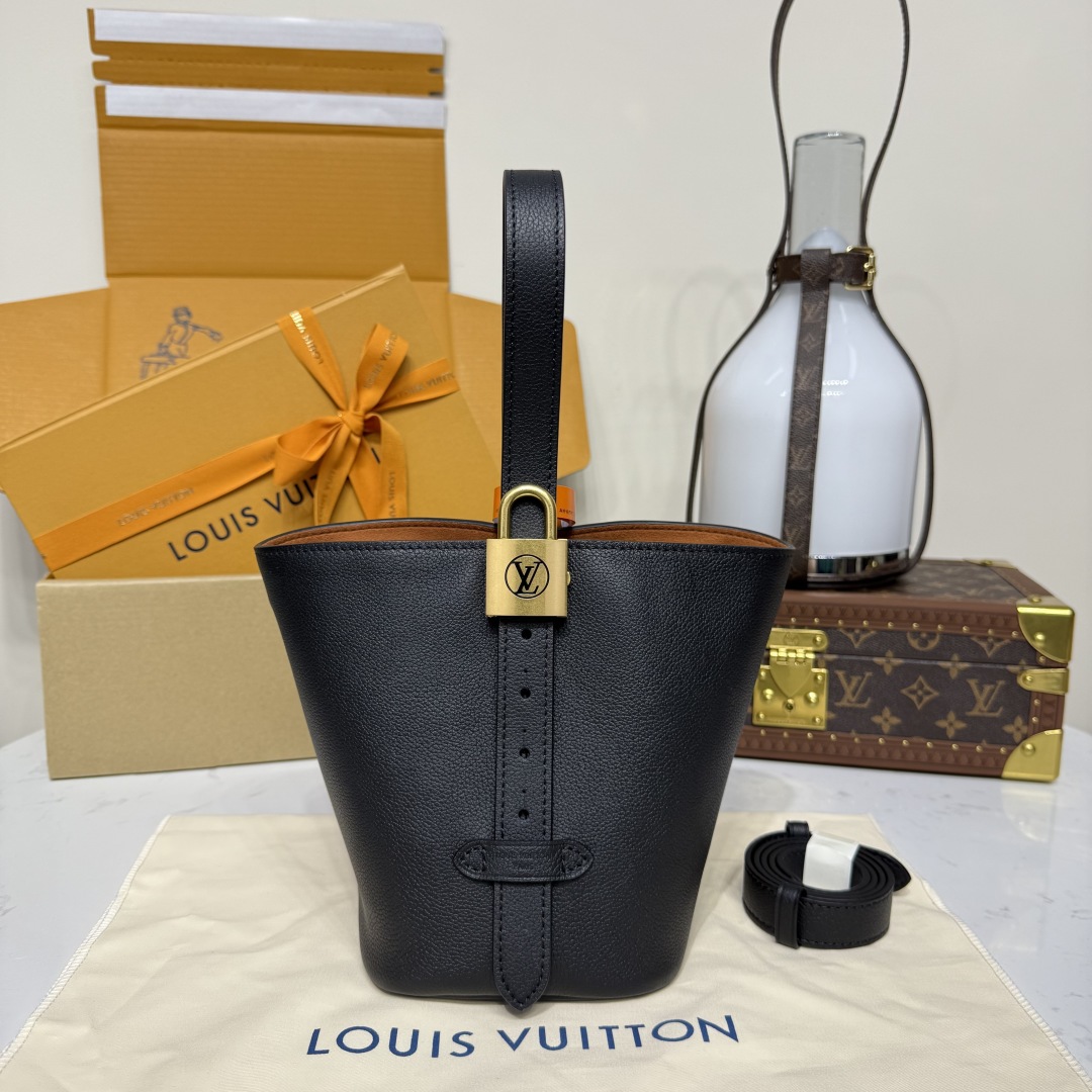 Bagsaaa LV M25543 Low Key All In BB Black - 18cm