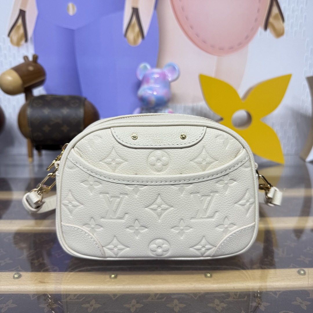 Bagsaaa LV M26509 Tiny Camera Bag Creme - 19cm