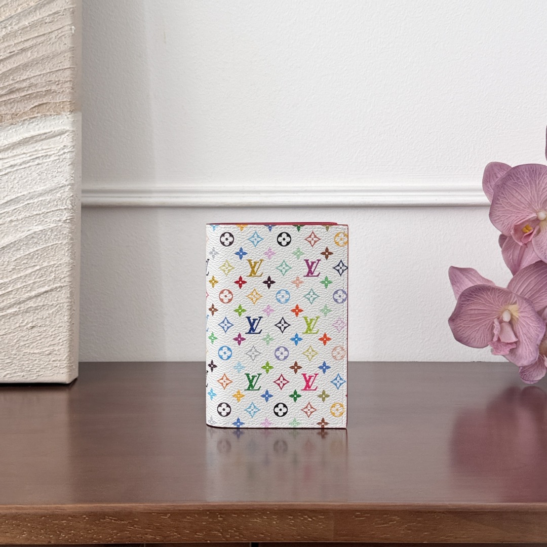 Bagsaaa M14178 LV x TM Passport Cover Multicolored - 14cm